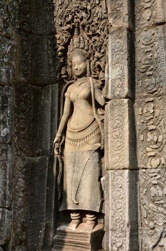 大吳哥 Angkor Thom 巴揚寺 Bayon 石雕壁畫