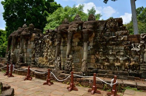大吳哥Angkor Thom麻王台Terrace of the Leper King