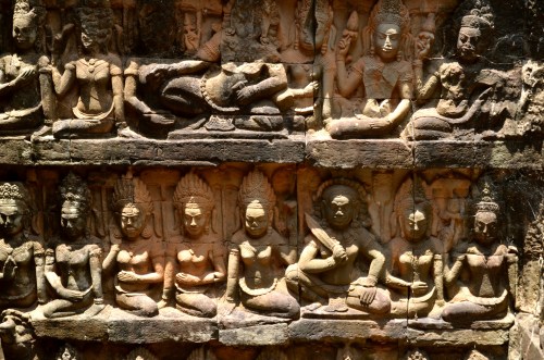 大吳哥 Angkor Thom 麻王台 Terrace of the Leper King