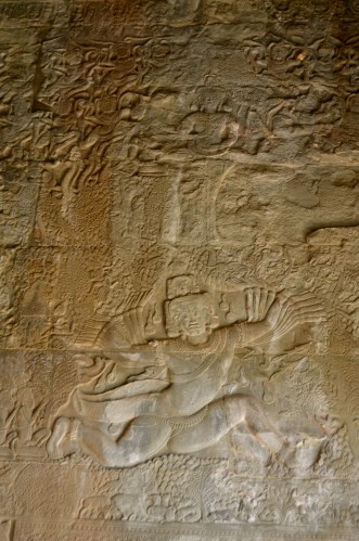 小吳哥 Angkor Wat 西南角樓浮雕