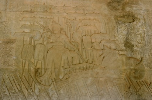 小吳哥Angkor Wat蘇耶跋摩二世出征浮雕