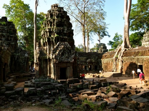 塔普倫寺 Ta Prohm 回音塔