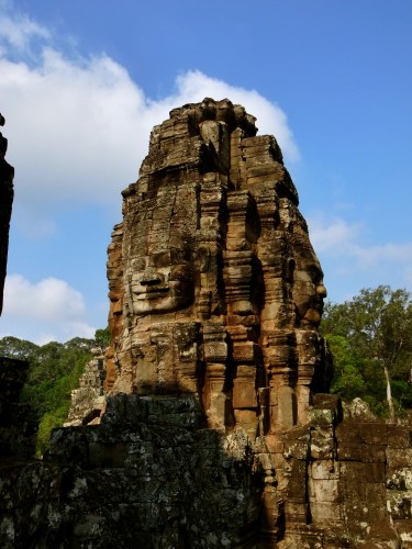 大吳哥Angkor Thom巴揚寺Bayon高棉的微笑