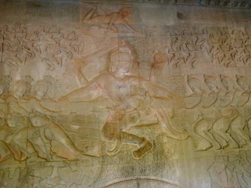 小吳哥 Angkor Wat 乳海翻騰浮雕