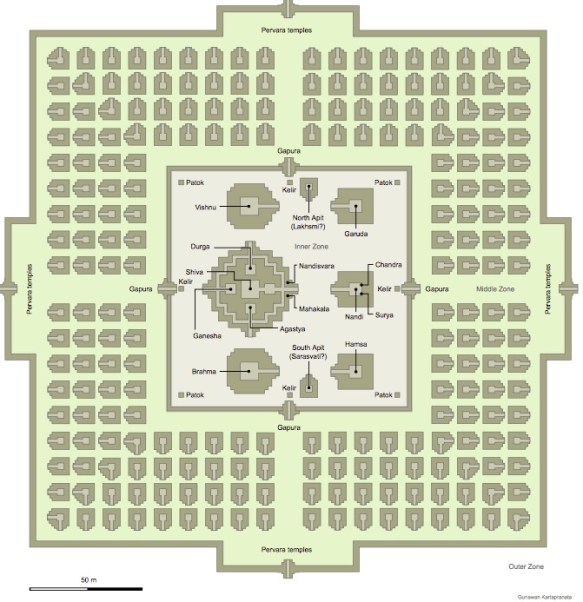 普蘭巴南平面圖